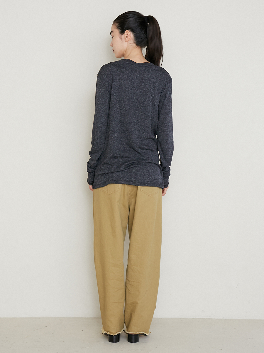 □SOFT RIB NARROW TEE / PERSON & PEOPLE ONLINE STORE