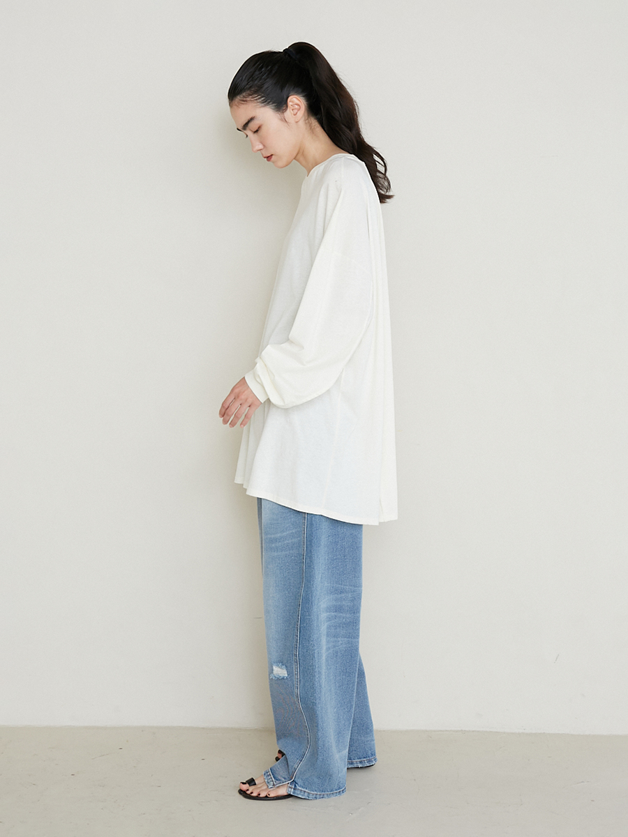 CURVE FORM LONG TEE