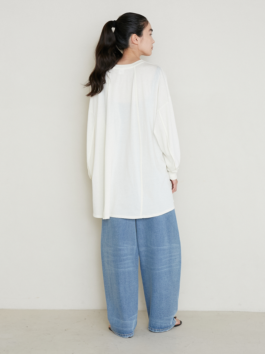 CURVE FORM LONG TEE